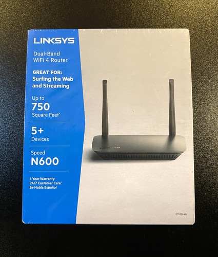 Linksys e2500 n600 - linksys,